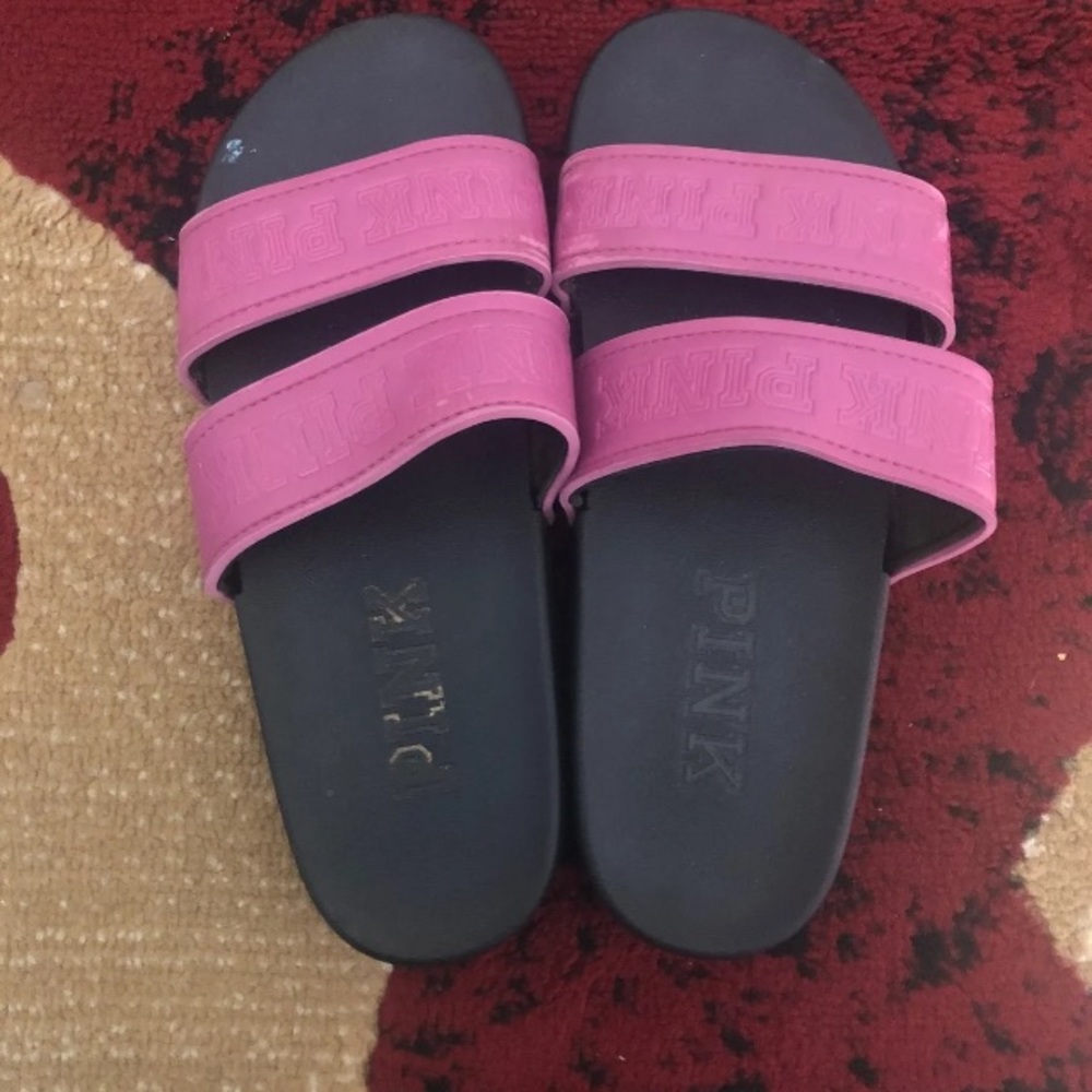 Pink Victoria’s Secret Slides